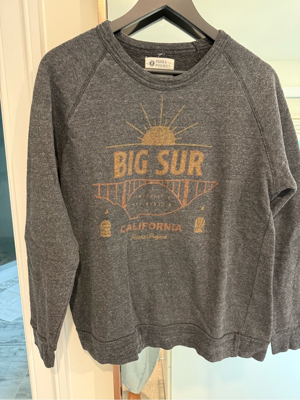 Parks Project Big Sur Graphic Sweatshirt - Charcoal